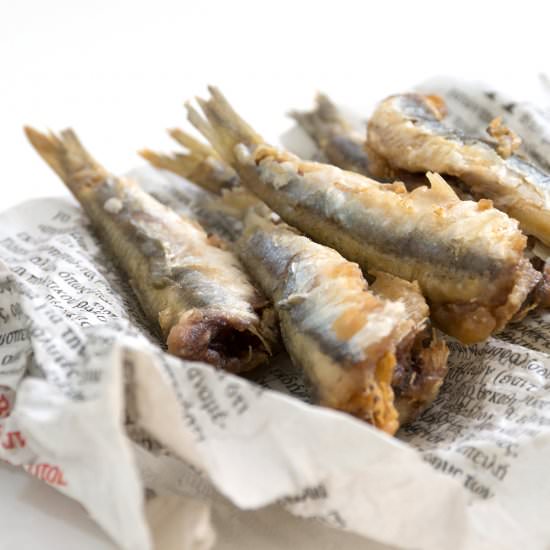 Fried Anchovies