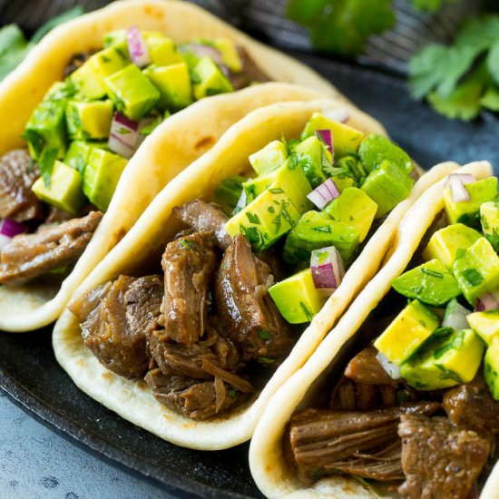 Slow Cooker Barbacoa Beef
