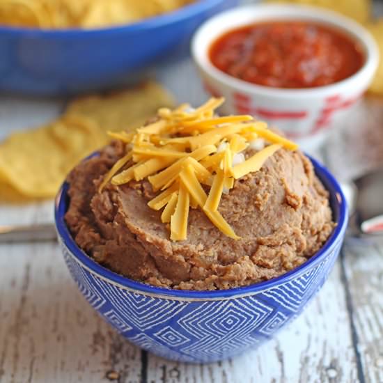 Vegan refried beans