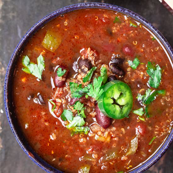 Vegan Quinoa Chili