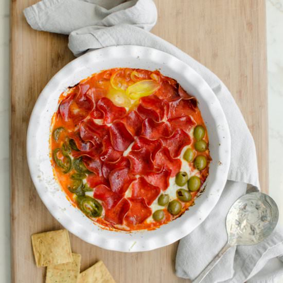 I Heart You Pizza Dip