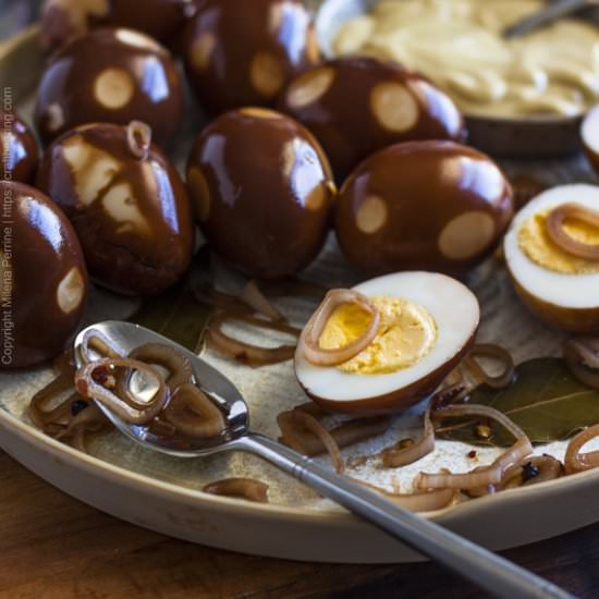 Spicy Pickled Eggs
