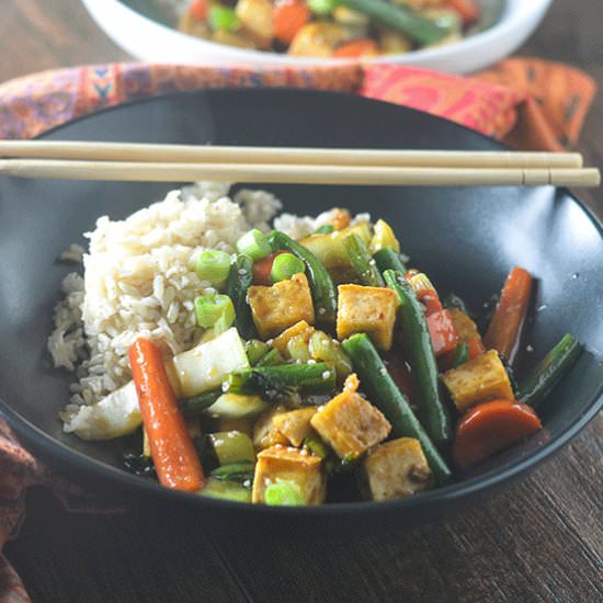 Asian Tofu Stir Fry
