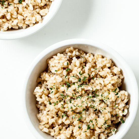 Instant Pot Brown Rice
