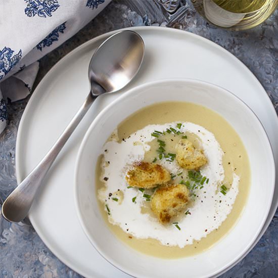 Pressure Cooker Potato Leek Soup