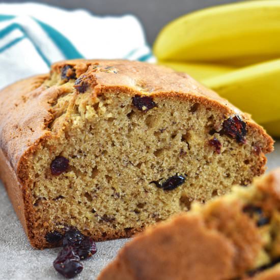 Banana Cranberry Bread