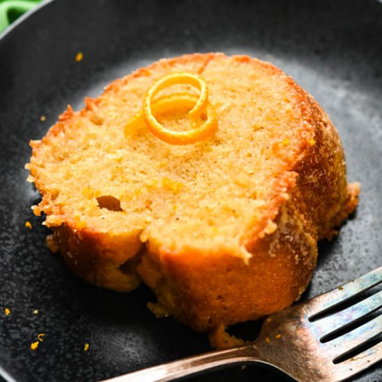 Irish Whiskey Orange Bundt Cake