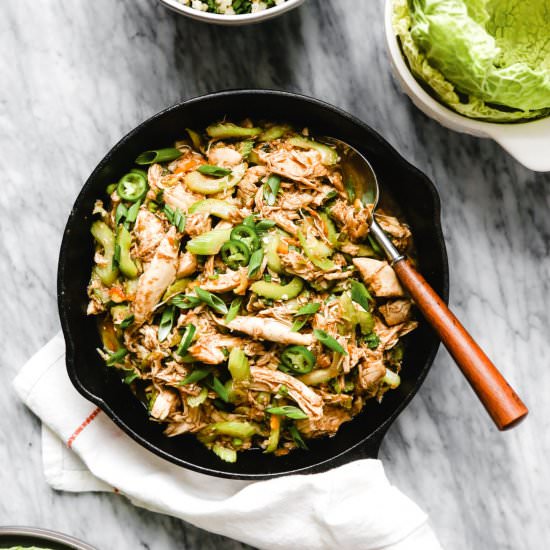 Chinese Turkey Lettuce Wraps