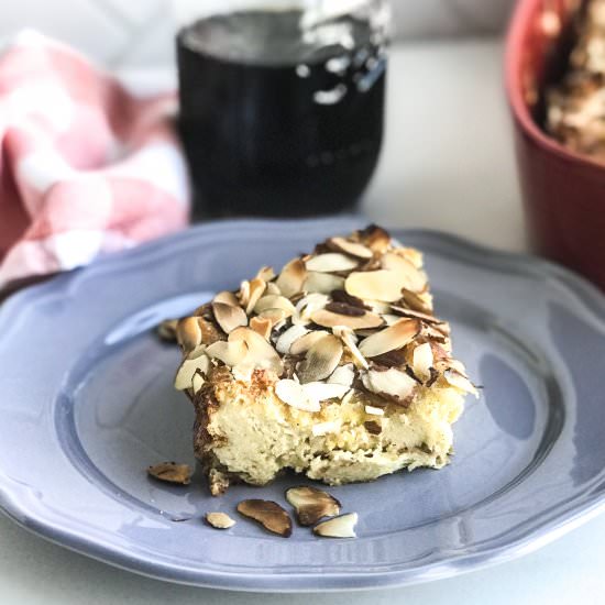 Overnight Almond French Toast