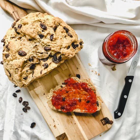 Vegan Easy Irish Soda Bread