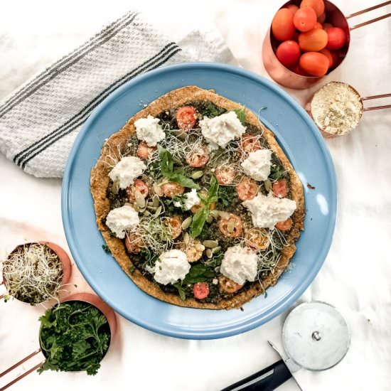Vegan/GF Sweet Potato Pizza Crust