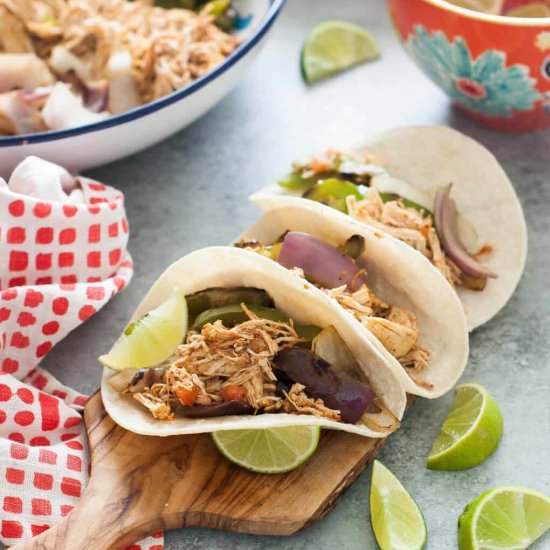 Paleo Chicken Fajita Crockpot