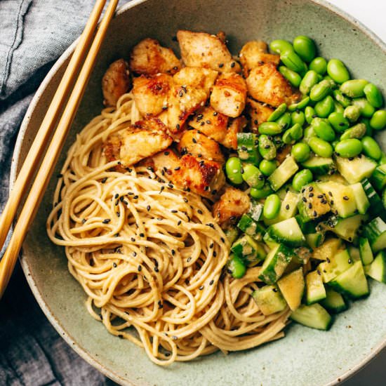 Sesame Noodle Bowls