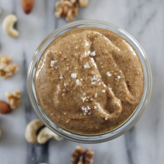 The easiest triple nut butter