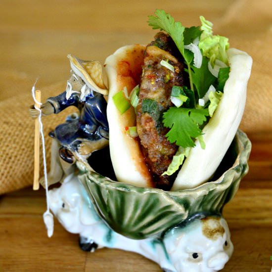 Asian Pork Burgers