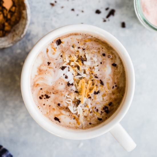 Toasted Coconut Hot Chocolate