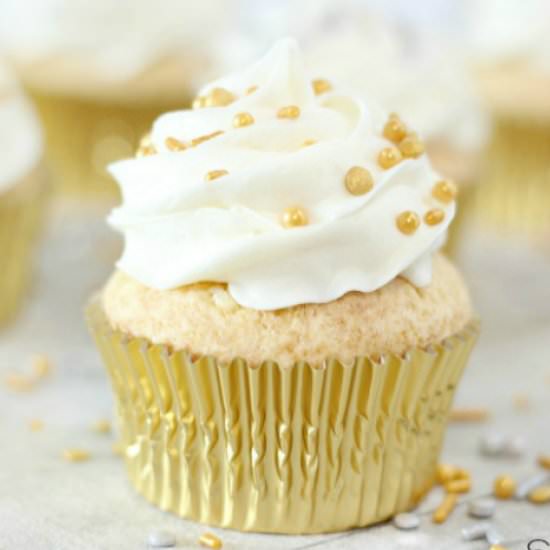 Champagne Cupcakes