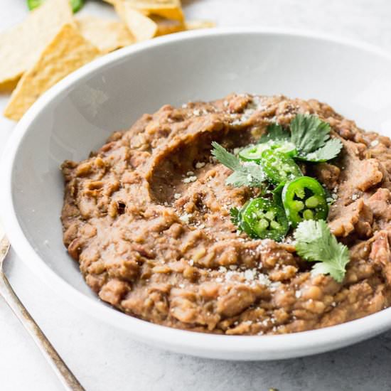 Vegetarian Refried Beans