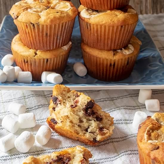 Chocolate Chip Banana Muffin