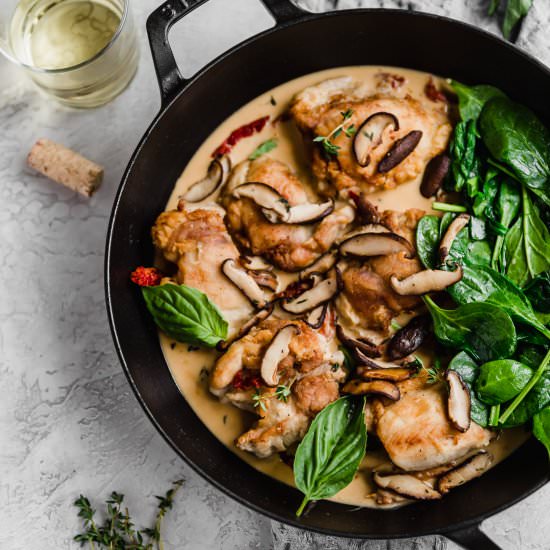 sun dried tomato chicken