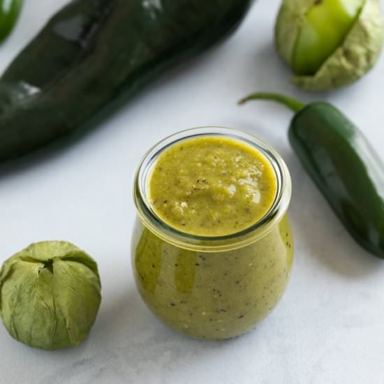 Green Enchilada Sauce