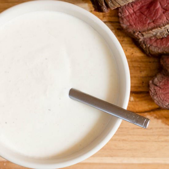 Horseradish Sour Cream Sauce
