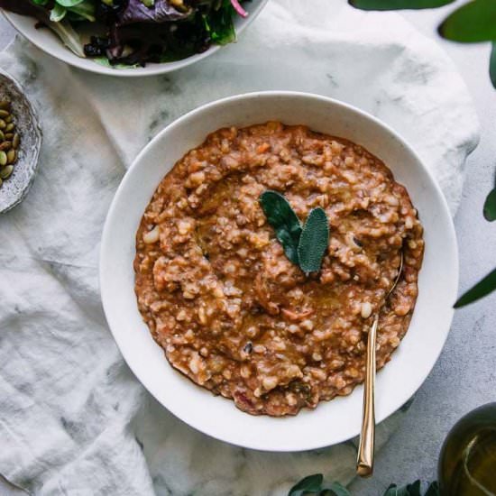 Vegan Zuppa di Farro