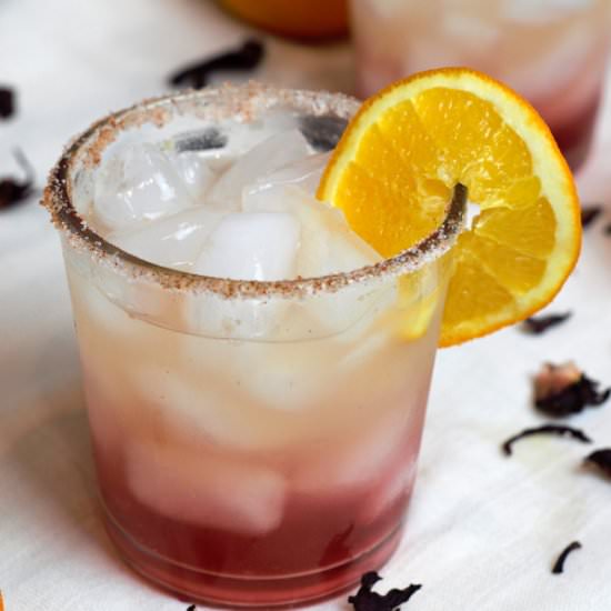 Hibiscus Orange Margarita