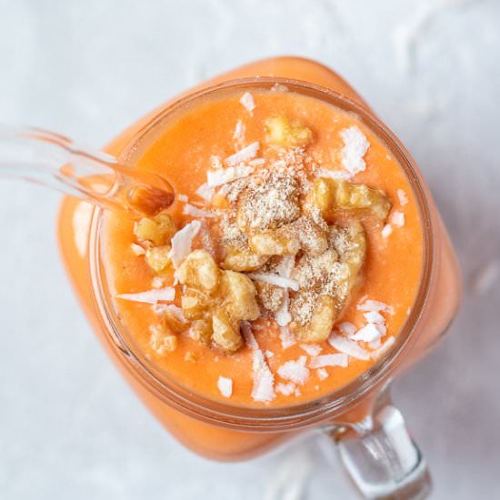 Tropical Carrot Cake Smoothie