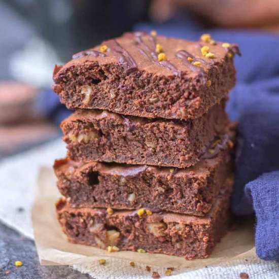 Fudgy Chocolate Walnut Brownies