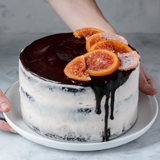 Chocolate Orange Layer Cake