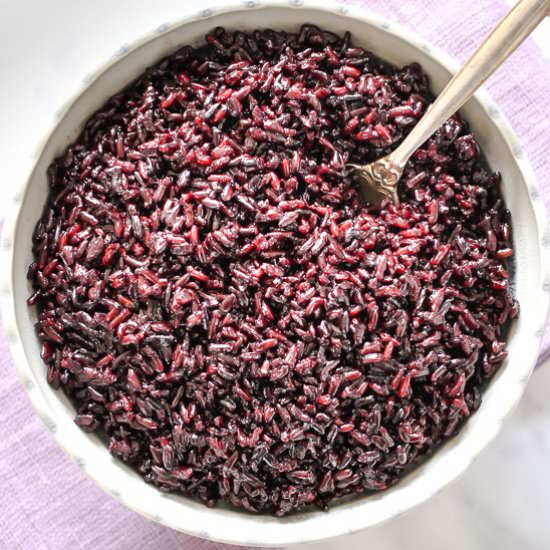How to Cook Black Rice