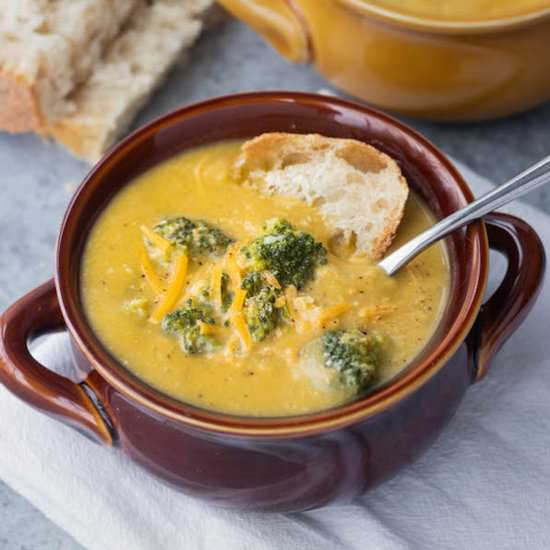 Chicken Broccoli Cheddar Soup