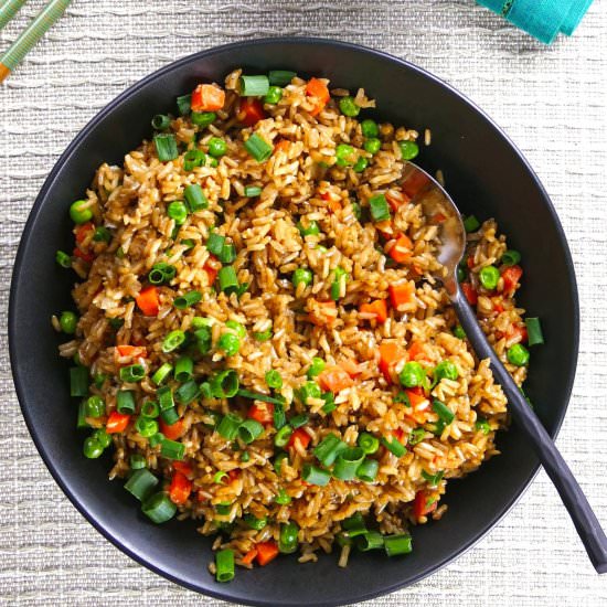 Instant Pot Brown Fried Rice