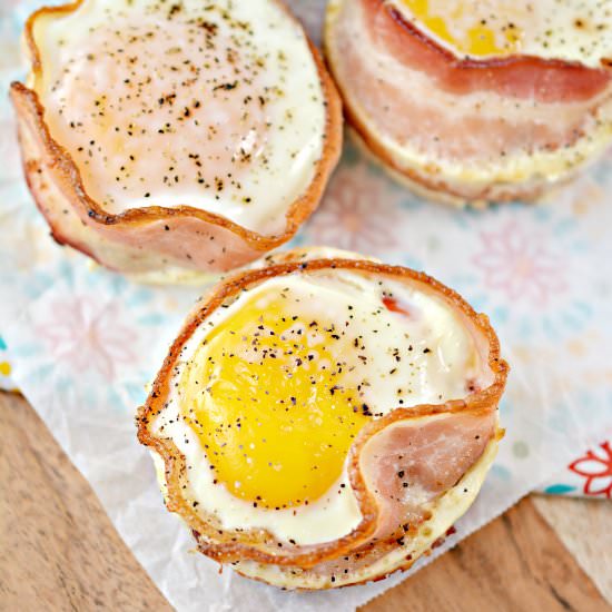 KETO BACON EGG CUPS