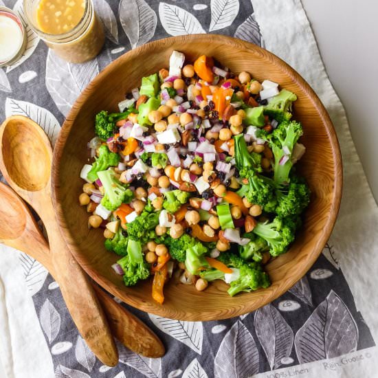 Mediterranean Broccoli Salad
