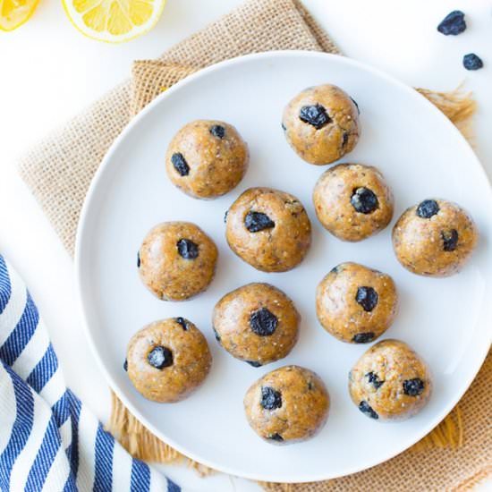 Blueberry Paleo Energy Balls