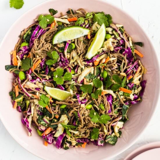 SOBA NOODLE SALAD (v +gf)