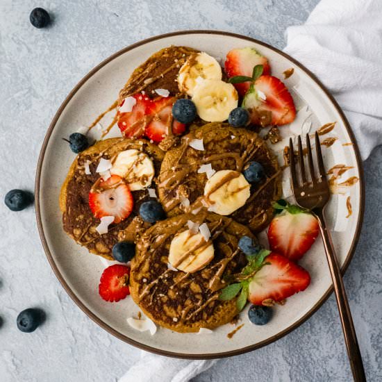 Paleo Sweet Potato Pancakes