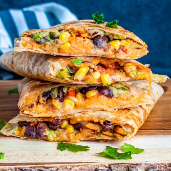Loaded Veggie Quesadilla