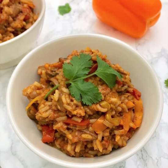Instant Pot Unstuffed Peppers