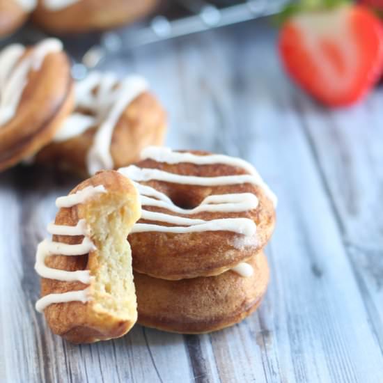 Keto Strawberry Donuts