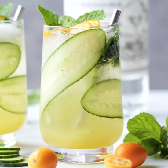 Cucumber Kumquat Cooler
