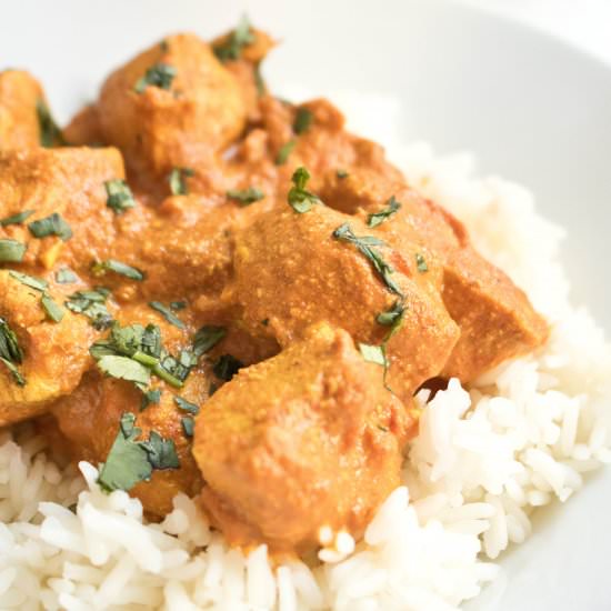 Homemade Chicken Tikka Masala