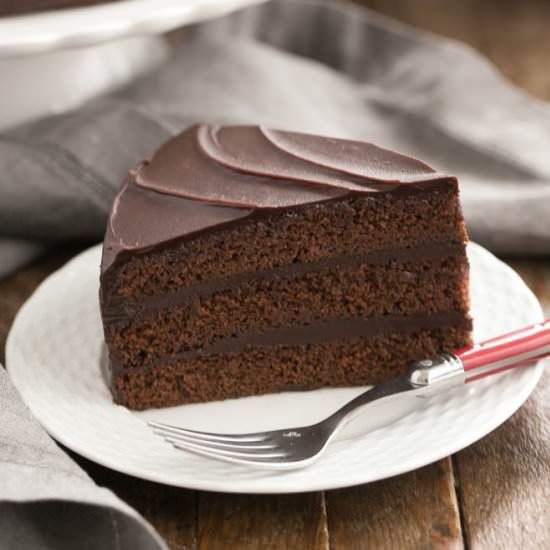 Triple Layer Cocoa Cake