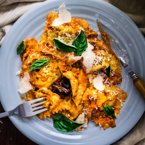 Short Rib Ravioli