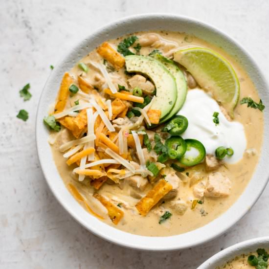 Creamy White Chicken Chili