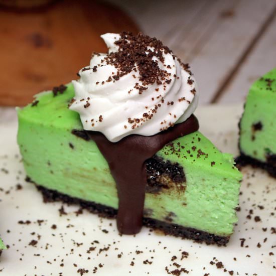 Grasshopper Cheesecake