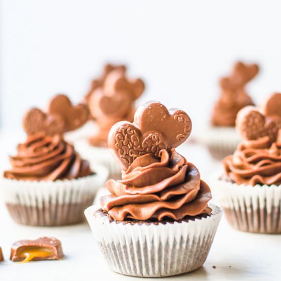 Brownie cupcakes