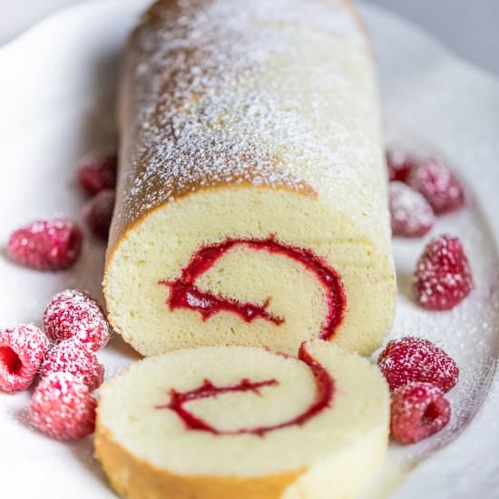 Bakery Swiss Roll Cake